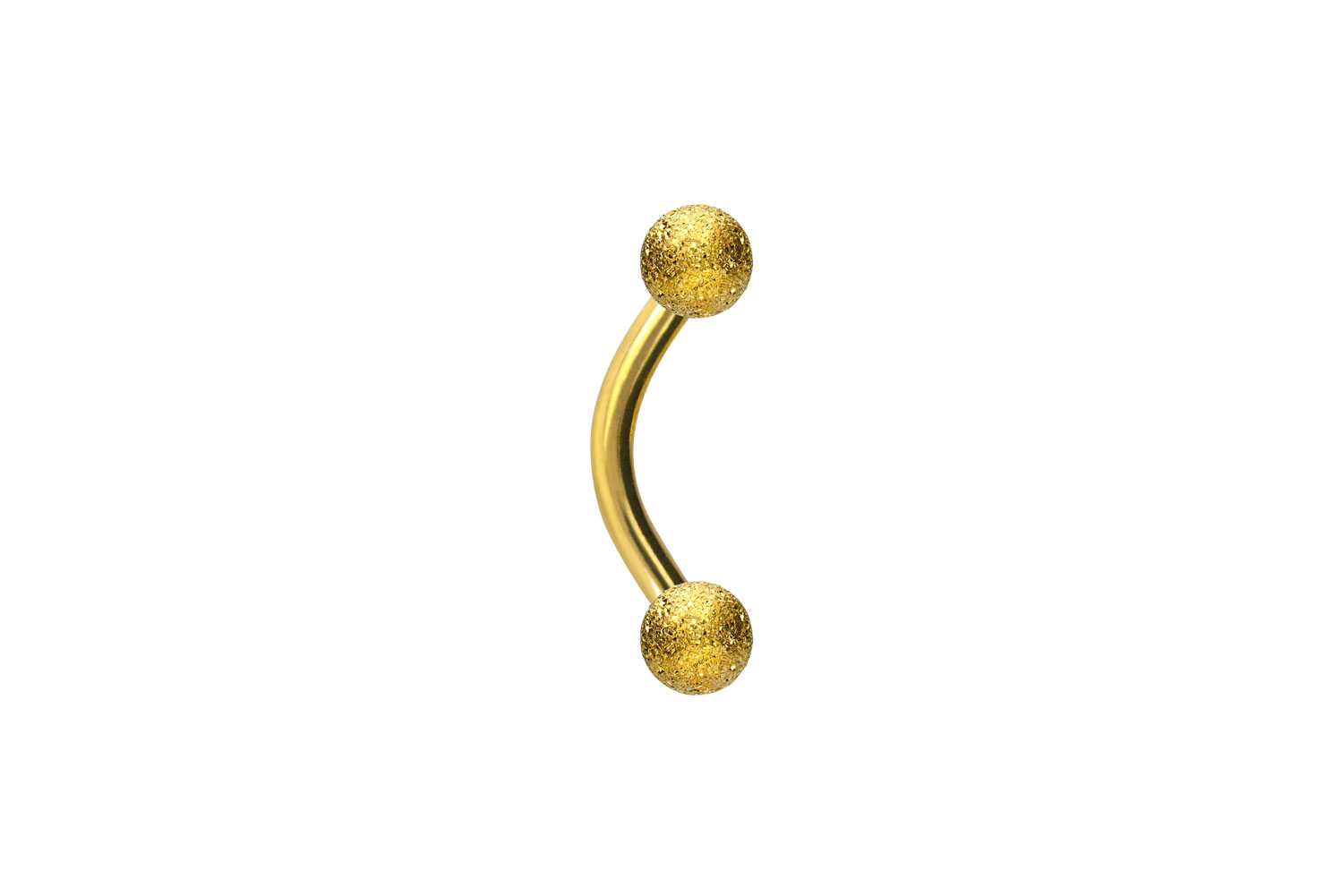Chirurgenstahl Piercing Banane DIAMANTOPTIK